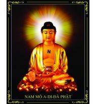 Tranh A DI ĐÀ PHẬT - Tranh in ép gỗ , in trên vải canvas , in trên Phim , in PiPi...nhiều kích thước