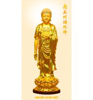 Tranh A DI ĐÀ PHẬT - Tranh in ép gỗ , in trên vải canvas , in trên Phim , in PiPi...nhiều kích thước