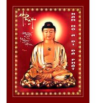 Tranh A DI ĐÀ PHẬT - Tranh in ép gỗ , in trên vải canvas , in trên Phim , in PiPi...nhiều kích thước