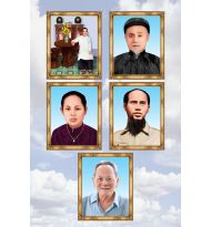 Hình 5 người ghép khổ [60x90] giá 1.000.000 chưa khung