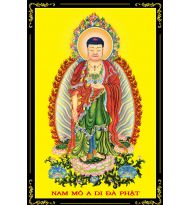 Tranh A DI ĐÀ PHẬT - Tranh in ép gỗ , in trên vải canvas , in trên Phim , in PiPi...nhiều kích thước