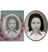 Hình trắng đen nguyên gốc [20x25] giá 300.000 chưa khung