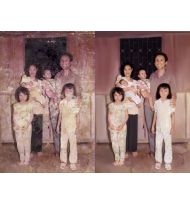 hình nguyên người trắng đen lên màu [30x40] chưa khung 1.000.000