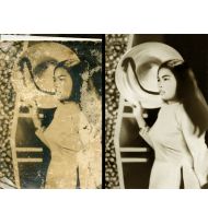 Hình nguyên người trắng đen [20x30] giá 400.000 , chưa khung